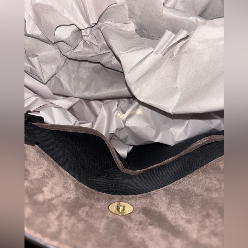 🤎NEW Claudia Firenze Margaux Style Bag In Suede - Picture 9 of 13